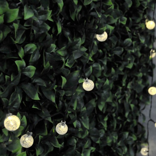 Girlanda ogrodowa solarna świecące kulki łańcuch świetlny lampa 30led