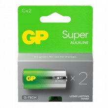 Bateria alkaiczna GP C R14 2 sztuki GP Super Alkaline