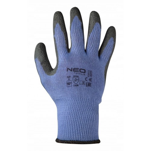 Rękawice robocze pokryte lateksem rozmiar 10 Neo Tools