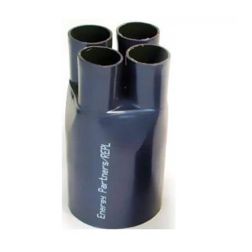 Palczatka termokurczliwa 4-żyłowa 4 x 25-120mm2 głowiczka czarna