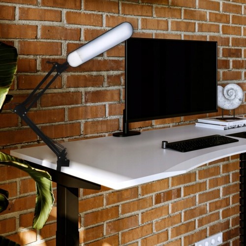 Lampka lampa led biurkowa kreślarska szkolna biurkowa na biurko led cct USB regulowana czarna