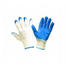 Rękawice wampirki robocze rękawiczki ochronne niebieskie