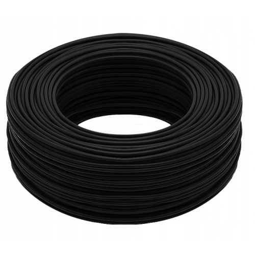 Przewód kabel OMY 3x0,75 mm2 H03VV-F 300V linka elastyczny czarny