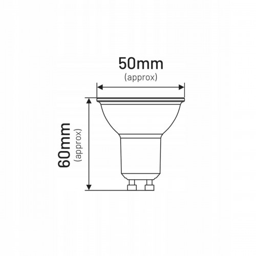 ŻARÓWKA LED SMD GU10 230V NEUTRALNA