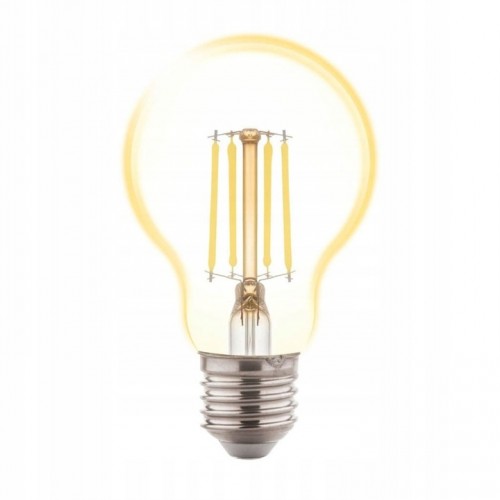 ŻARÓWKA DEKORACYJNA LED FILAMENT E27 A60 230V 8W CIEPŁA