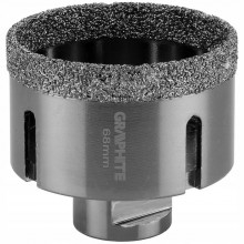 OTWORNICA DIAMENTOWA DO GRESU 68MM X M14 CERAMIKI GLAZURY GRAPHITE 55H315