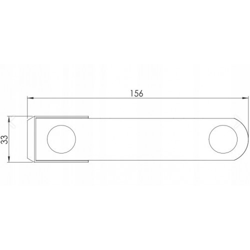 Uchwyt końcowy 2x16-35