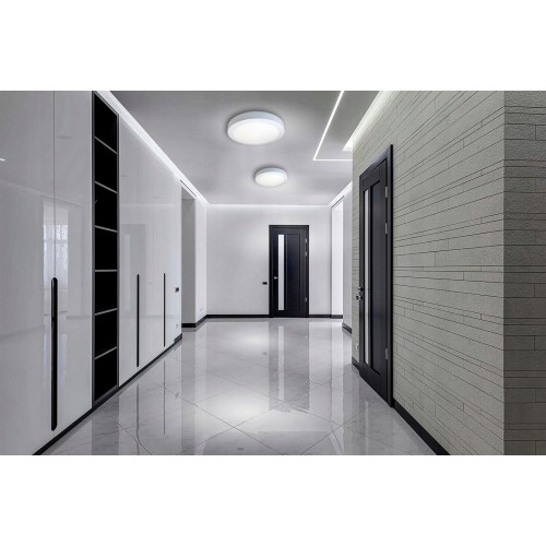 Panel LED Natynkowy Plafon Sufitowy Lampa Okrągła Proma 24W 4000K