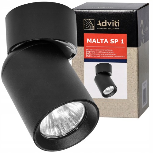 LAMPA SUFITOWA ŚCIENNA OPRAWA HALOGENOWA GU10 LED SPOT REGULOWANY OBRACANY