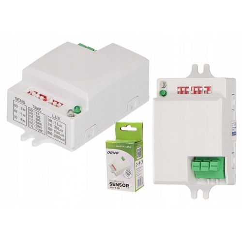 CZUJNIK RUCHU MIKROFALOWY 1200W 360° IP20 BIAŁY G1210