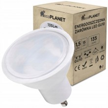 Żarówka LED GU10 1,5W 135lm CIEPŁA 3000K