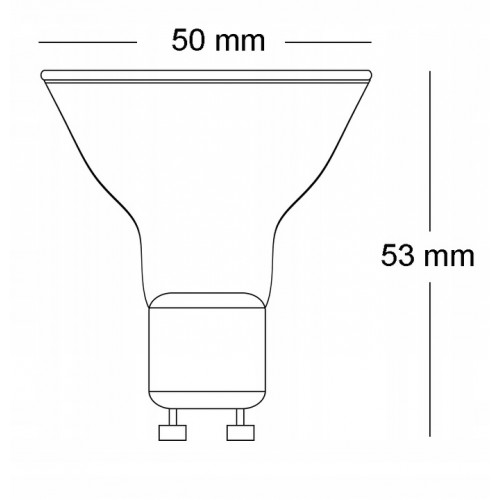 Żarówka LED ecoPLANET GU10 450 lm 5 W 4000 K