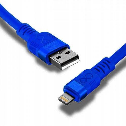 KABEL USB - LIGHTNING eXc WHIPPY Pro 90cm MIX KOLOR