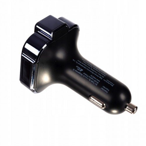 TRANSMITER SAMOCHODOWY BLUETOOTH LADOWARKA ADAPTER 2xUSB