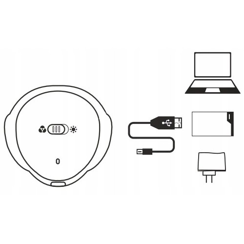 Lampka Nocna LED Bezprzewodowa Jednorożec dla Dziecka Kolorowa RGB USB