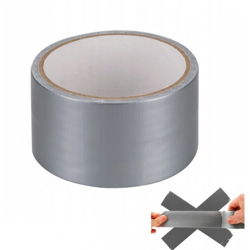 TAŚMA NAPRAWCZA DUCT TAPE SREBRNA 48MMx10M 48/10Y WODOODPORNA