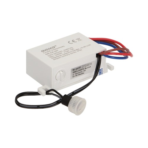 CZUJNIK ZMIERZCHU Z SONDĄ ZEWNĘTRZNĄ MINI AUTOMAT ZMIERZCHOWY DO LED IP54