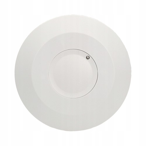 Mikrofalowy Sufitowy Czujnik Ruchu Ultra Płaski Natynkowy LED 360 st. 8m