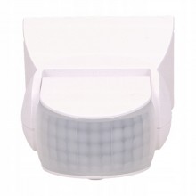 Czujnik Ruchu PIR LED Dwa Sensory Hermetyczny  180/360st 1200W IP65 Biały