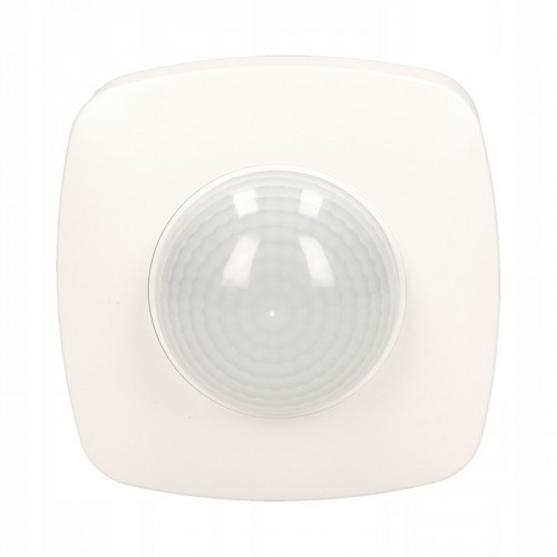 Czujnik Ruchu i Obecności 3 Sensory LED 360st. Hermetyczny IP65 2000W Biały