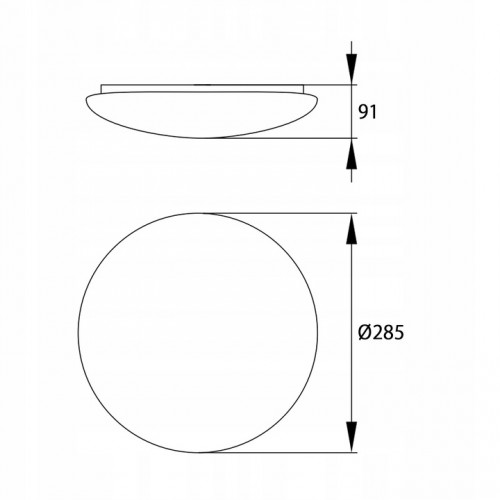 PLAFON PLAFONIERA LAMPA ŚCIENNA SUFITOWA PLATO 2xE27 IP44