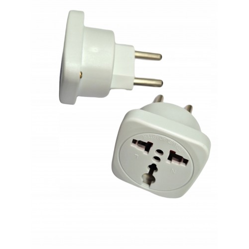 WTYCZKA ADAPTER PODRÓŻNY PRZEJŚCIÓWKA WTYK PL GNIAZDO UK