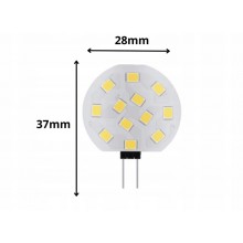 Żarówka LED Gwint G4 Pastylka 3W 280lm 4000K Barwa Zimna