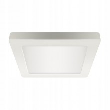 Lampa sufitowa LED z regulacją barwy światła 18W 1200lm kwadratowa biała OL