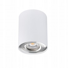 Lampa Sufitowa LED Oprawa Punktowa BORD 10W GU10 230V Biało Srebrna Kanlux