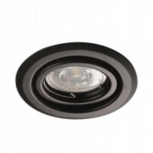 Oczko Sufitowe LED Oprawa Halogenowa Ruchoma Alor GU10 10W Czarne KANLUX