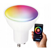 ŻARÓWKA LED GU10 5W RGB CCT WiFi TUYA SMART LIFE Alexa Google