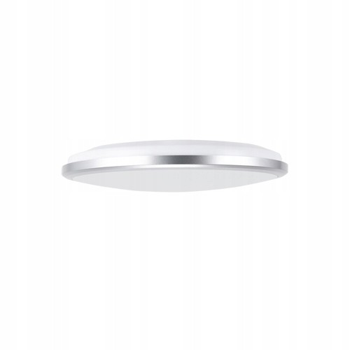 Plafoniera hermetyczna LED srebrna 18W 4200K IP54 PLANAR Ideus