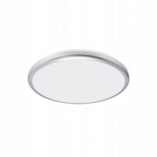 Plafoniera hermetyczna LED srebrna 18W 4200K IP54 PLANAR Ideus