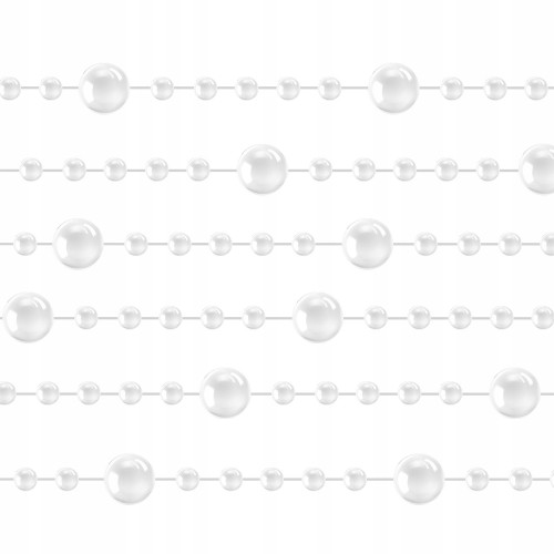 Girlanda choinkowa perły 5m świąteczna dekoracja stroiki bukiety wesela