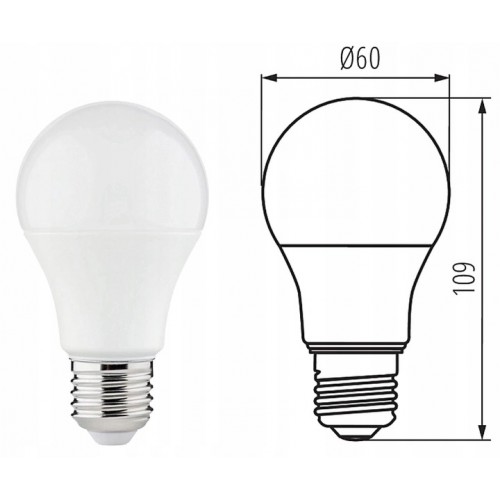 Żarówka LED E27 Kanlux IQ-LED A60 7,8W zimna biel 6500K Kanlux