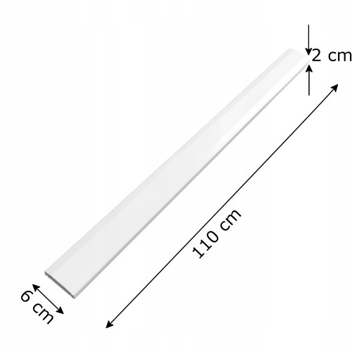 ALUMINIOWA MASKOWNICA DO KABLI LISTWA MASKUJĄCA Click-Lock 110 cm BIAŁA