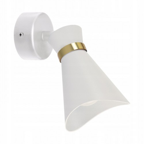 LAMPA KINKIET REFLEKTOR OPRAWA SUFITOWA SPT E14 WHITE/GOLDEN