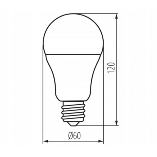 Żarówka LED biała kulka E27 13W 1520lm neutralna barwa światła MiLEDo