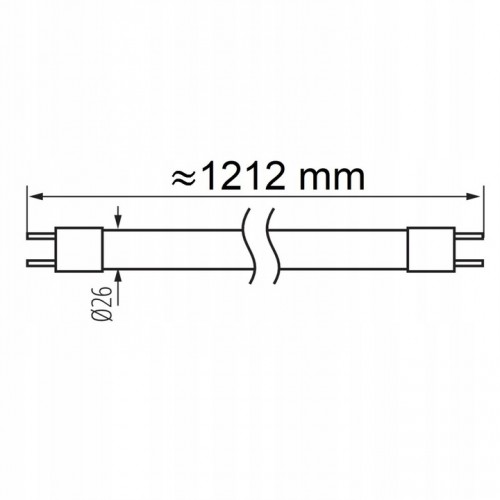 Świetlówka Liniowa Jarzeniowa Jarzeniówka T8 36W 865 ZIMNA 6500K 120 cm