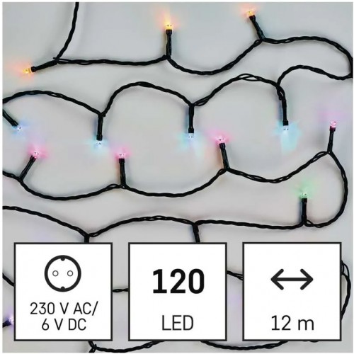 Lampki Choinkowe Kolorowe Inteligentne 120LED 64 programy Tuya GoSmart WiFi