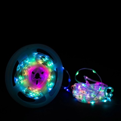 Lampki Choinkowe Taśma LED Pasek Aplikacja 200 LED RGB Pilot Bluetooth 10m