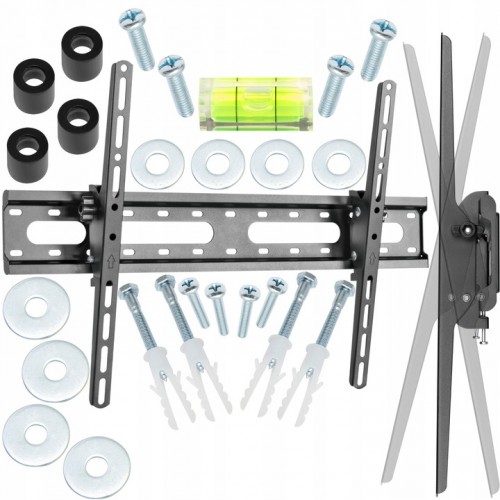 MOCNY UCHWYT DO TELEWIZORA WIESZAK NA TV REGULACJA UCHYLNY LCD 37-99 CALI