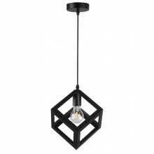 Lampa sufitowa wisząca Żyrandol Oprawa LOFT Sześcian E27