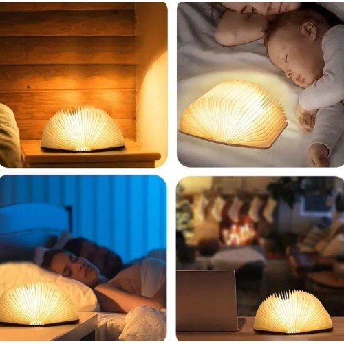 Lampka na Biurko LED Nocna Biurkowa Książka z Akumulatorem 1,6 W