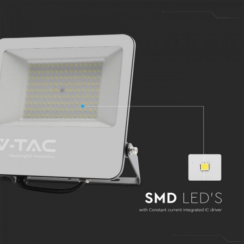 Naświetlacz LED SMD 100W 4000K Czarna 160lm/W IP65