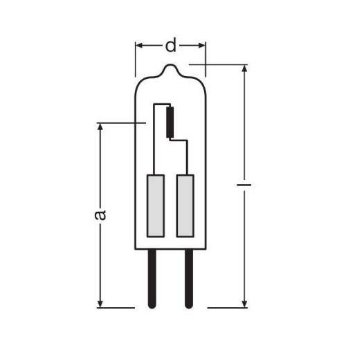 Żarówka halogenowa "kapsułka" G4 20W 12V - 64425 Osram