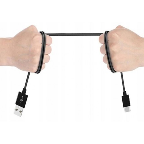 Przewód USB 3.0 A - USB-C 2m czarny