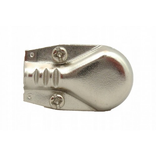 Wtyk Jack 6,3mm mono metalowy kątowy