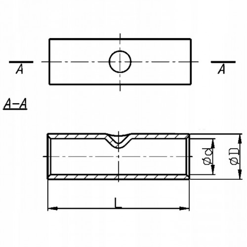 Łącznik kablowy końcówka KL10 10mm2 Ergom 1szt