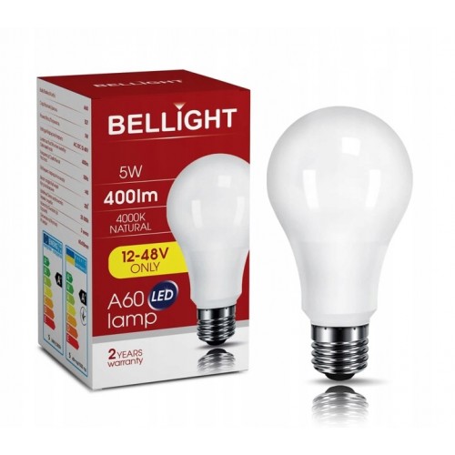 Żarówka LED Niskonapięciowa 5W 12-48V AC/DC 4000K
